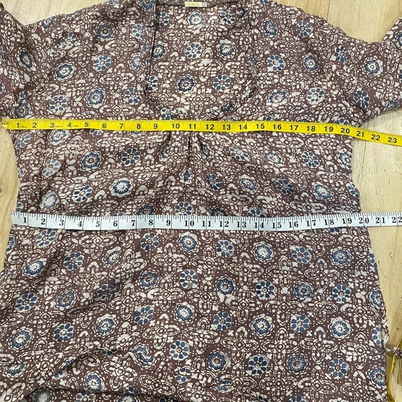 Matta NYC 3/4 sleeve tie waist blouse - Picture 9 of 12